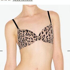 Skims 34 C Sienna Jaguar Print Fits Everybody T Shirt Bra